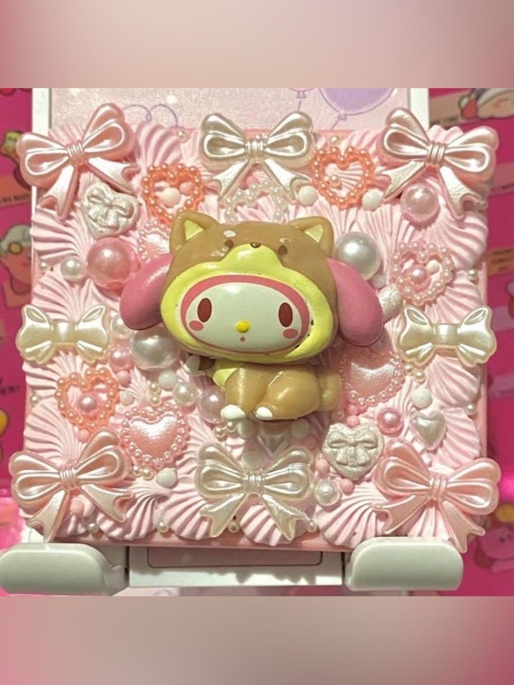 Sanrio My Melody Kawaii Decoden Compact Mirror